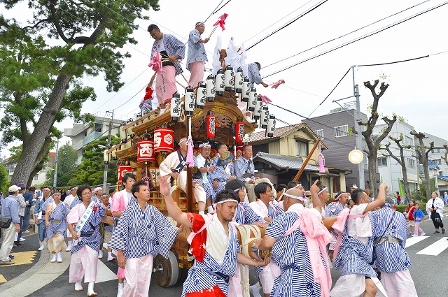 西之町のだんじり