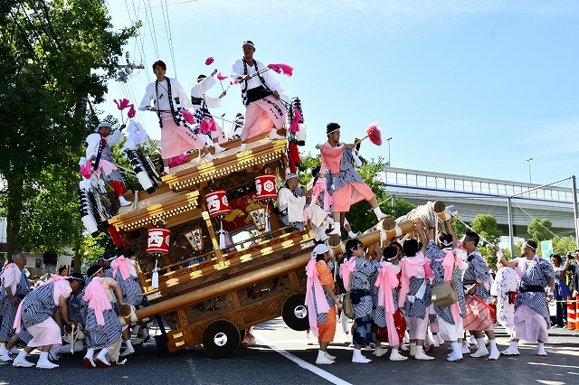 西之町のだんじり