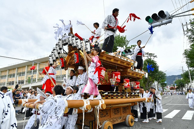 山之町のだんじり