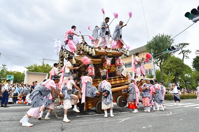 西之町のだんじり