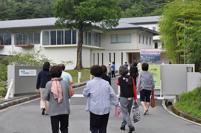 奥池シスメックスの会場へ向かいます