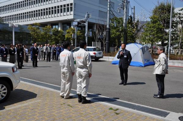 避難所運営支援のため宮城県石巻市へ