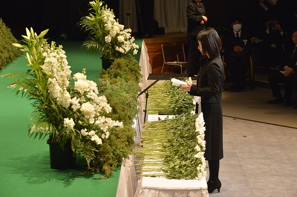 1月17日 芦屋市犠牲者追悼式・ご遺族代表のことば