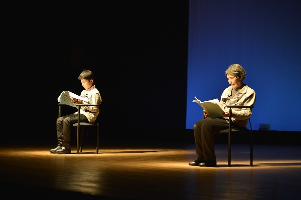 1月18日 朗読劇「青い空に絵をかこう」