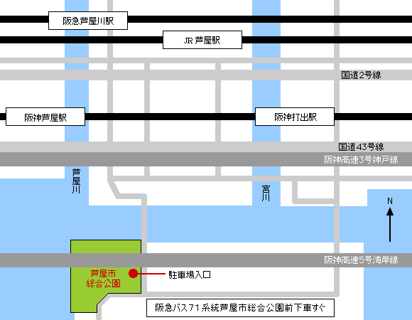 画像：施設周辺の地図