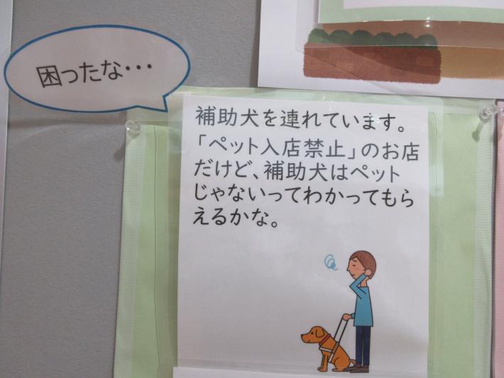 お店に入るときの「補助犬」の扱いは？