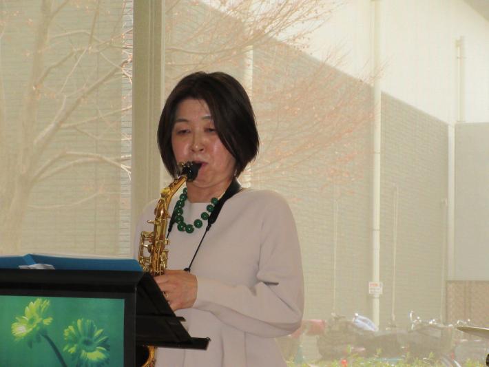 サックスの吉田さん