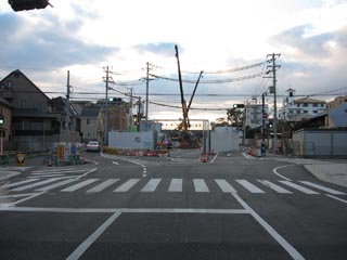 写真17：松ノ内町3番街区北側（平成19年12月）
