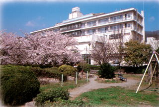 芦屋病院（春の景色）の写真