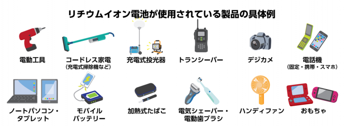 小型家電一覧
