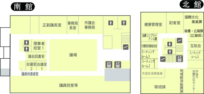 本庁舎3階