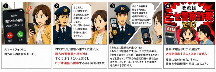 ニセ警察詐欺