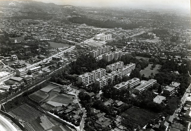 翠ケ丘住宅と甲南団地