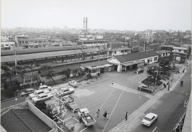 国鉄芦屋駅（昭和43年）