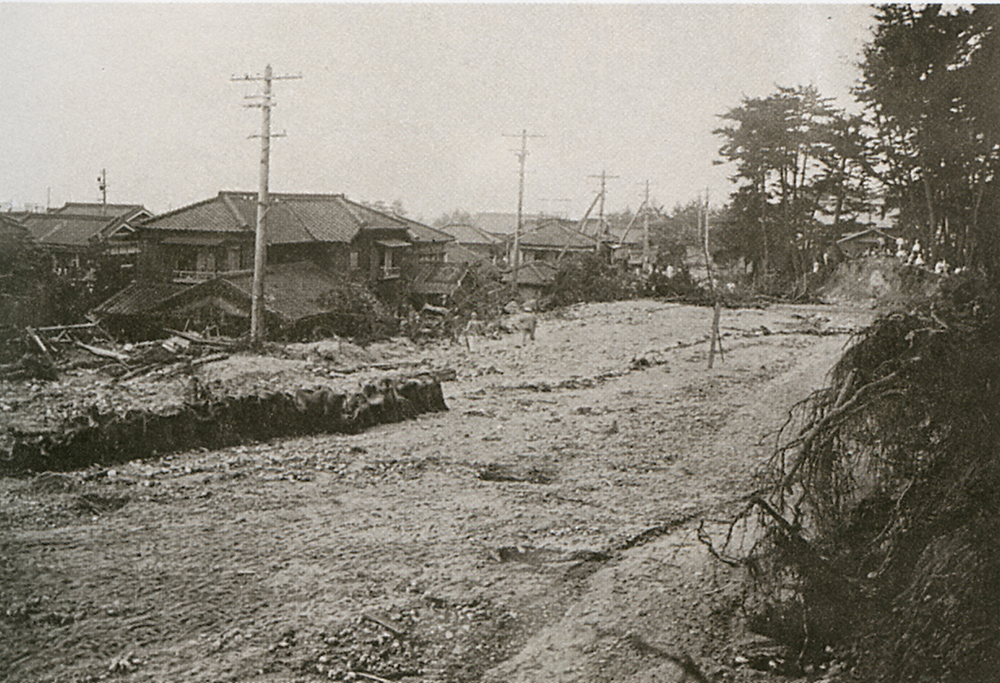 阪神大水害：松ノ内町付近2