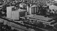 ルナ・ホールと市民会館（昭和45年）