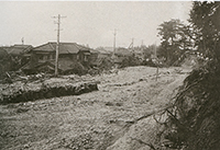 阪神大水害：松ノ内町付近