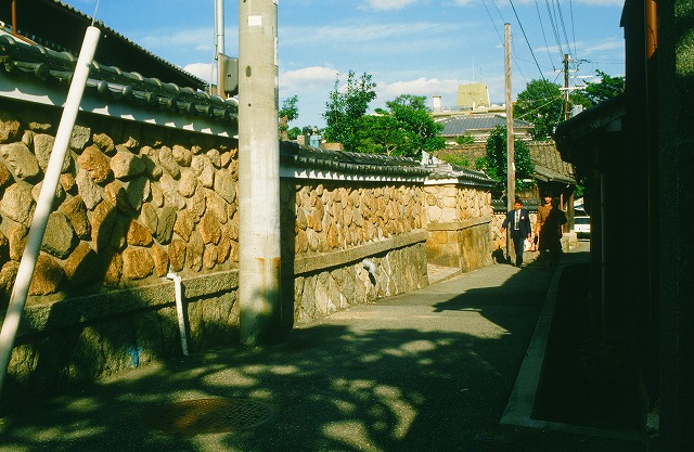 石垣の残る三条町（昭和59年）