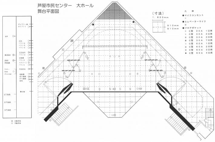 舞台平面図