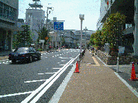 県道奥山精道線改良後の写真