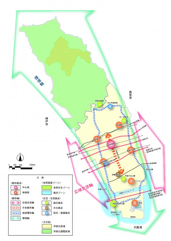 都市構造図